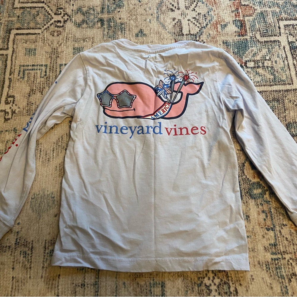 Vineyard Vines America tee, girls 4T